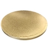 Podkład pod tort 25 cm gruby złoty podkładka pod tort trwały sztywny